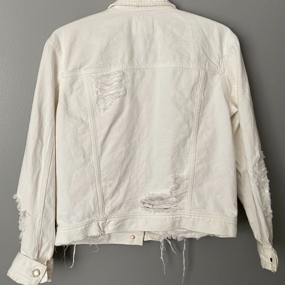 White Denim Jacket - Picture 2 of 3